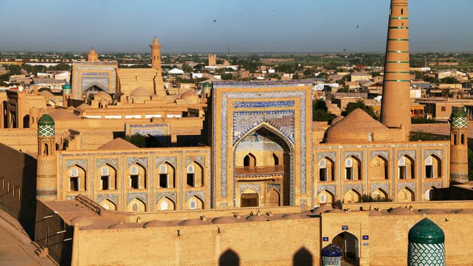 Stadtbesichtigung Chiwa