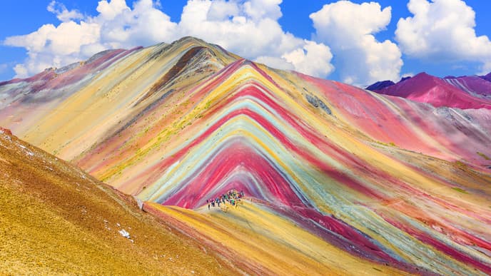 Ausflug zu den Rainbow Mountains