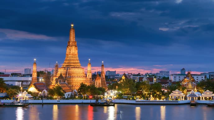 Sightseeing in Bangkok