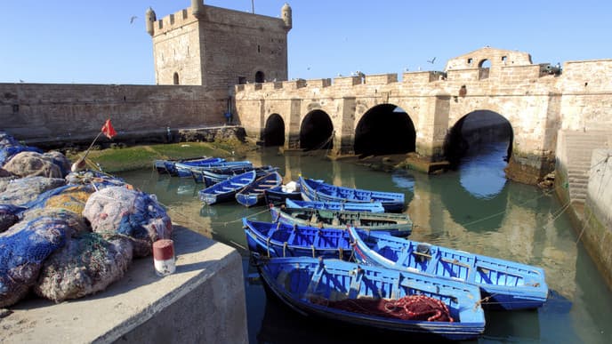 Das marrokanische Landleben auf dem Weg nach Essaouira