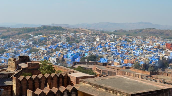Die Blaue Stadt Jodhpur