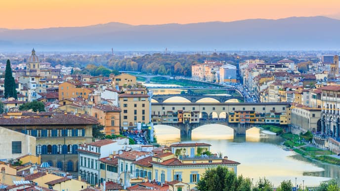 Mit dem Zug nach Florenz