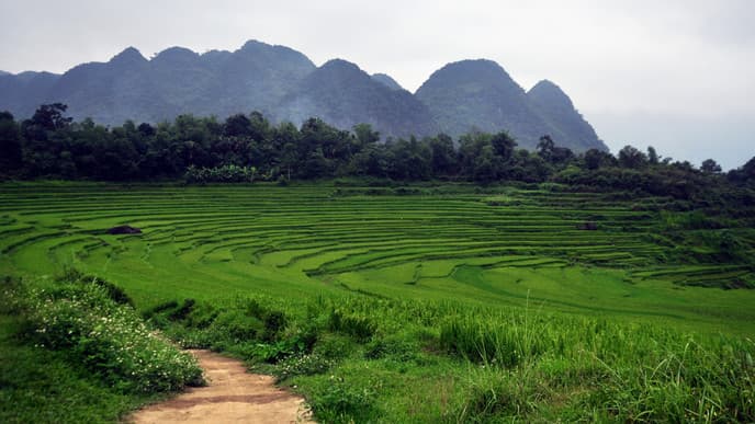 Erkundung von Pu Luong