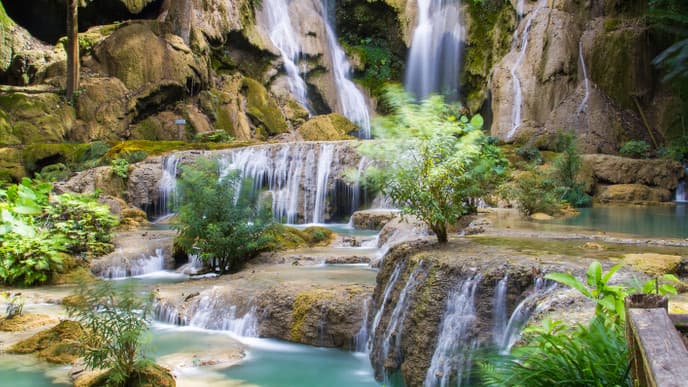 Kuang Si Wasserfall & Homestay