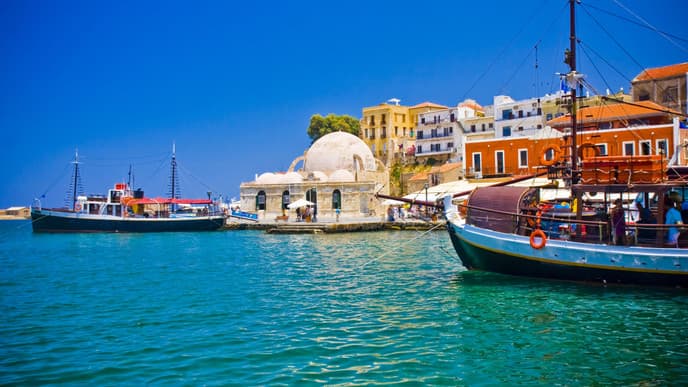 Arrival into Chania