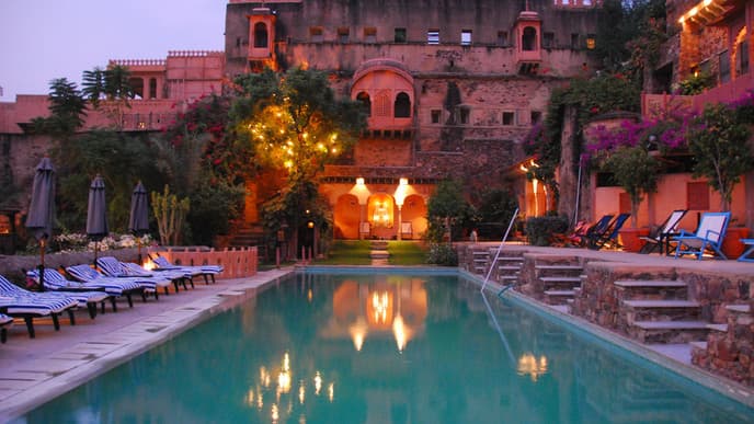 Sunrise at the Taj Mahal