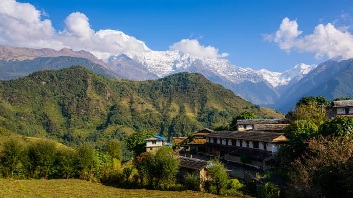 Goodbye, Ghandruk!