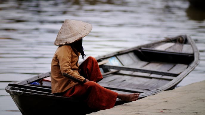 Radtour zur Insel Cam Kim