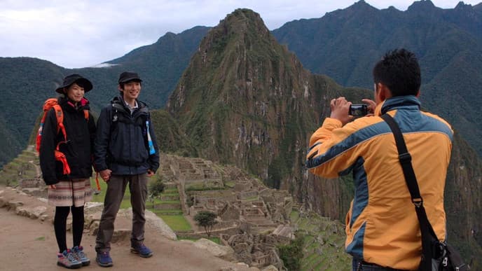 Up to Machu Picchu, the high point of your journey