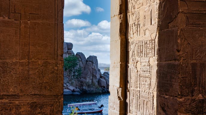 Assuan-Staudamm: Wasser, soweit das Auge reicht