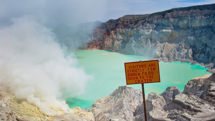 Discover the Blue Flames of Ijen Volcano
