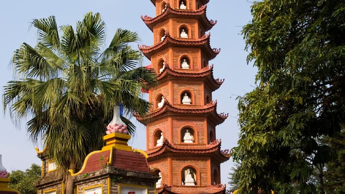 Rikschafahrt, Pagoden & Tempel