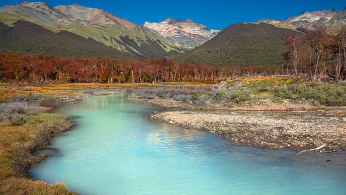 Hiking and Paddling in Tierra del Fuego National Park