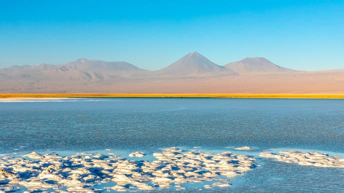 Wanderungen durch Salzlagunen