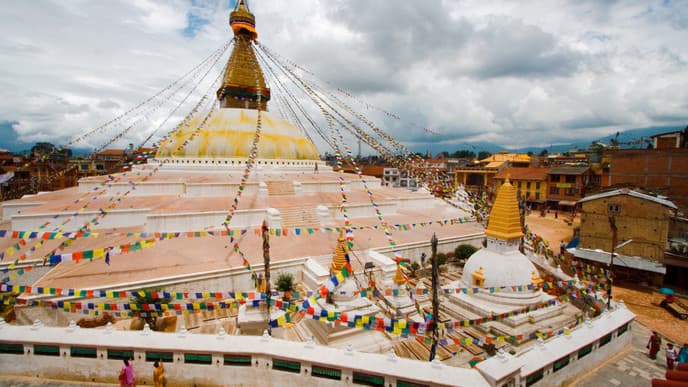 Klöstertour im Kathmandu Tal