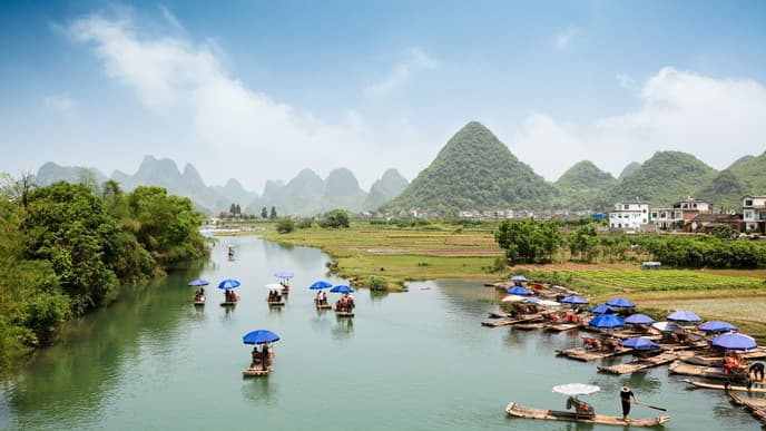 Scenic countryside tour