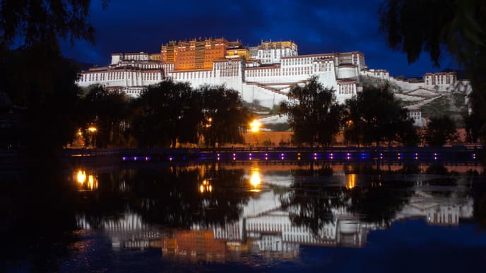 Ankunft in Lhasa