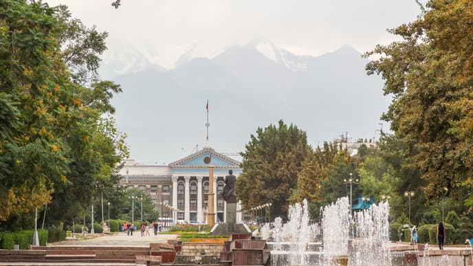 Kirgisisches Nationalgericht zur Begrüßung