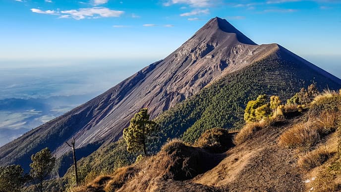 Climb to the Top of a Volcano