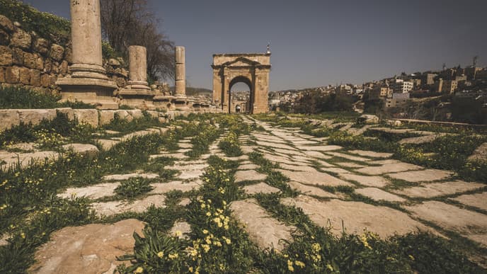 Stadt der Kontraste Amman