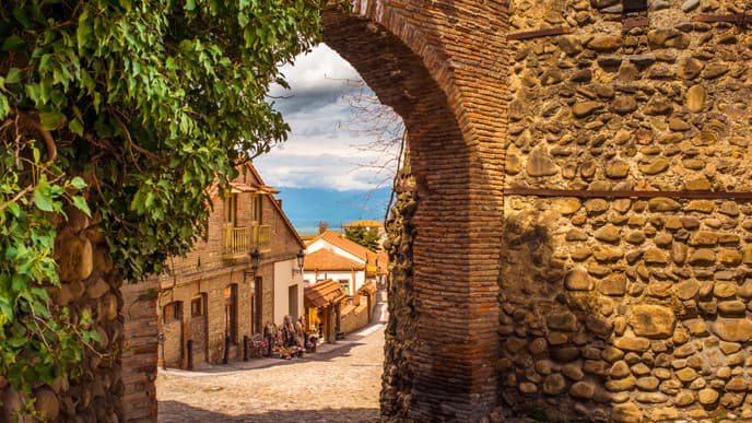 Die georgische Stadt der Liebe