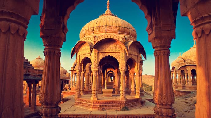Von den Havelis von Nawalgarh zur Bollywood-Atmosphäre von Jaipur