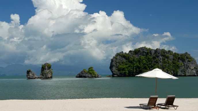 Strand und Sonne soweit das Auge reicht