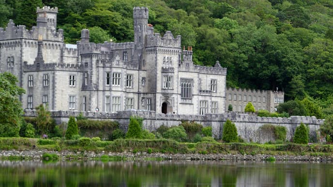 Romantic landscapes of Connemara