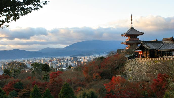 Letzte Stunden Bummeln und Schlendern durch Kyoto