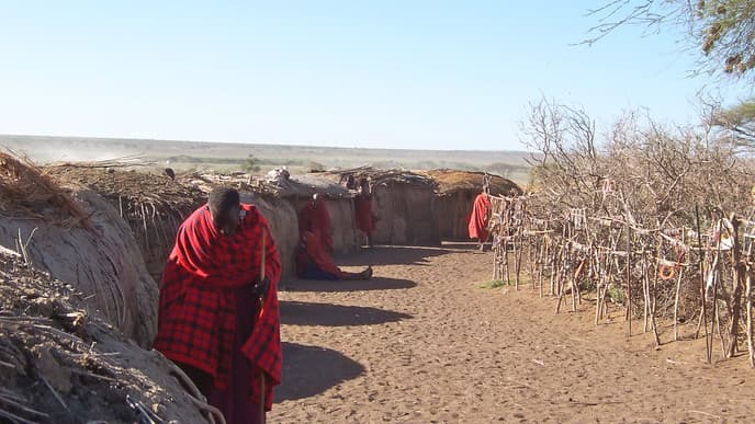 Visit A Maasai Village!
