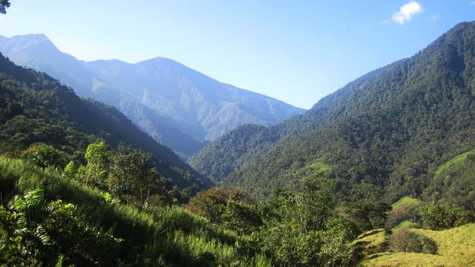 Camp Teyuna unterhalb der verlorenen Stadt