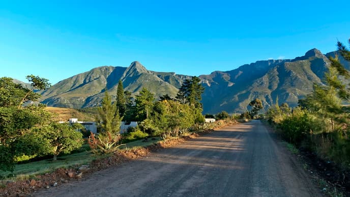 Alltägliches Farmleben in Afrika