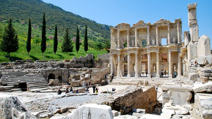 The ancient city of Ephesus