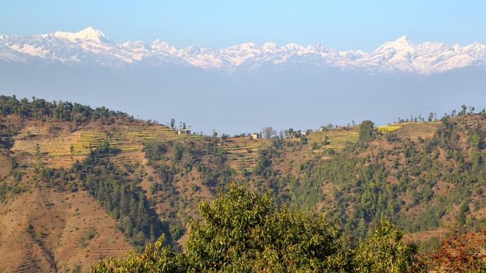 Eindrucksvolle Bauten in Bhaktapur, der Stadt der Frommen