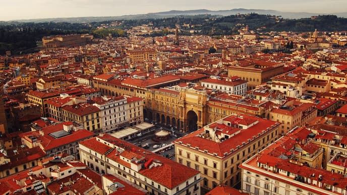 Entspannter Tag in Florenz