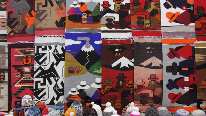 Otavalo's famous market