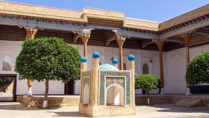 Train Trip to Bukhara