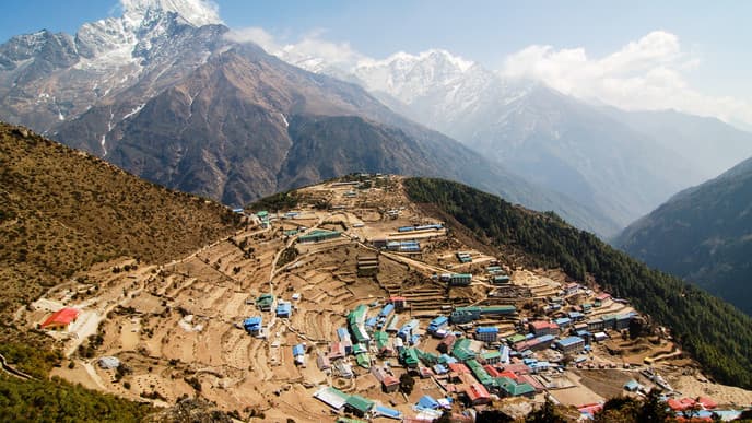 A Peek At Mount Everest