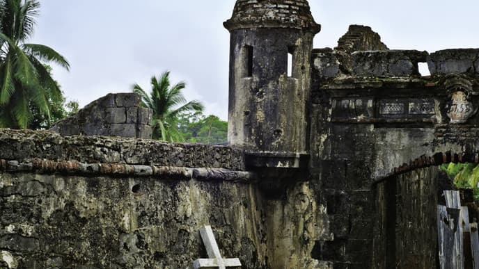 First glimpse of the Panama Canal