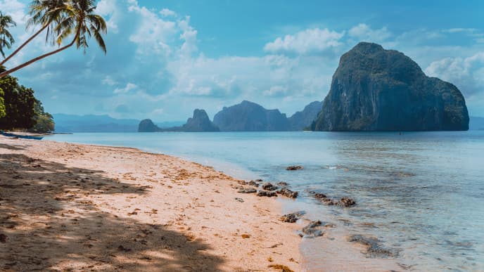 Reise zur Insel Palawan