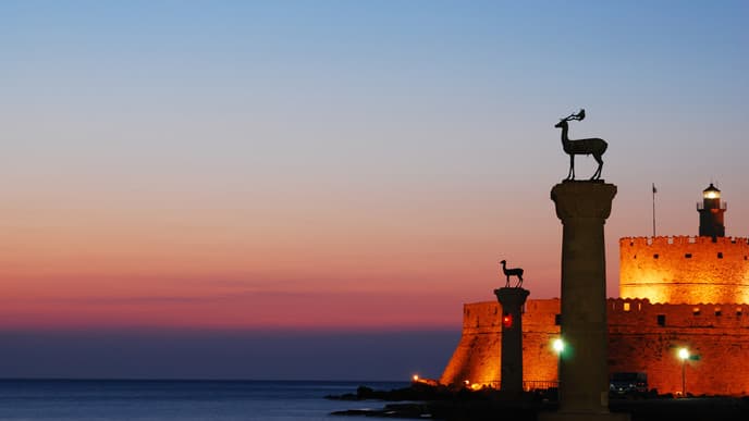 The beauty of Rhodes