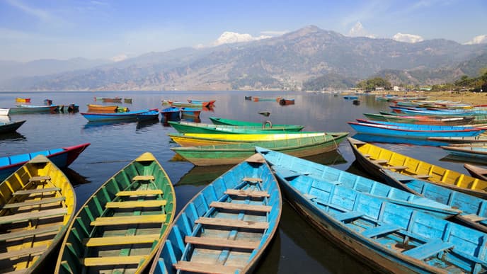 A day of trekking in Pokhara