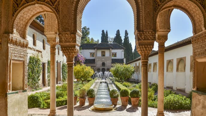 Die legendäre Alhambra von Granada