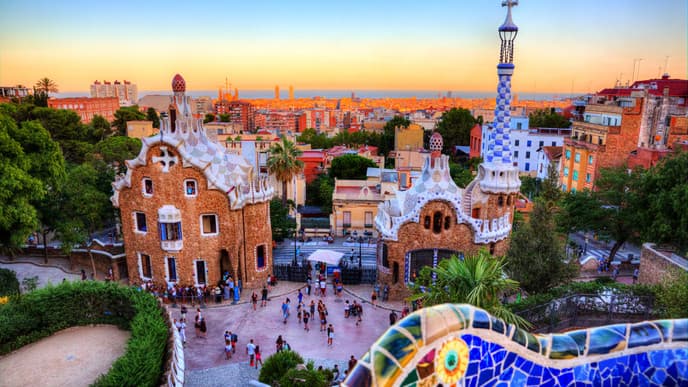 Explore architectural gems in Barcelona