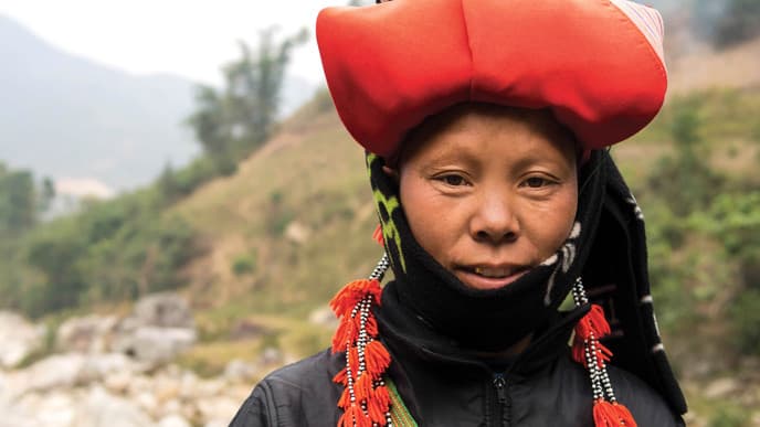 Meet the residents of Red Dao village