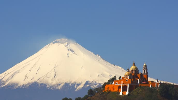 Pueblas Kolonialarchitektur & Cholulas Kirchen