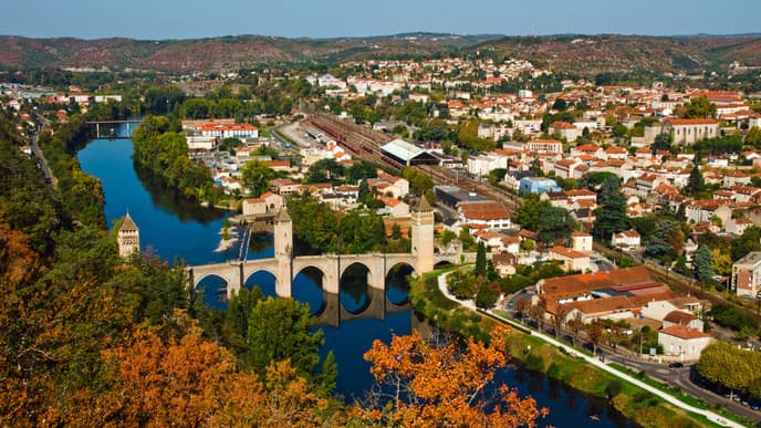 Journey to Cahors via Rocamadour