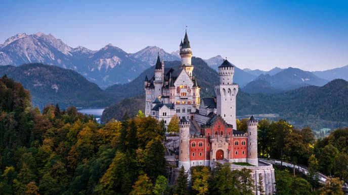 The palaces & castles of Germany