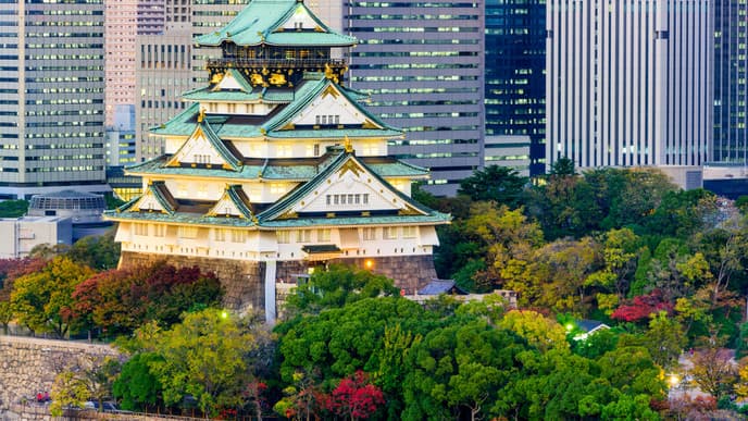 Die besten Sehenswürdigkeiten von Osaka