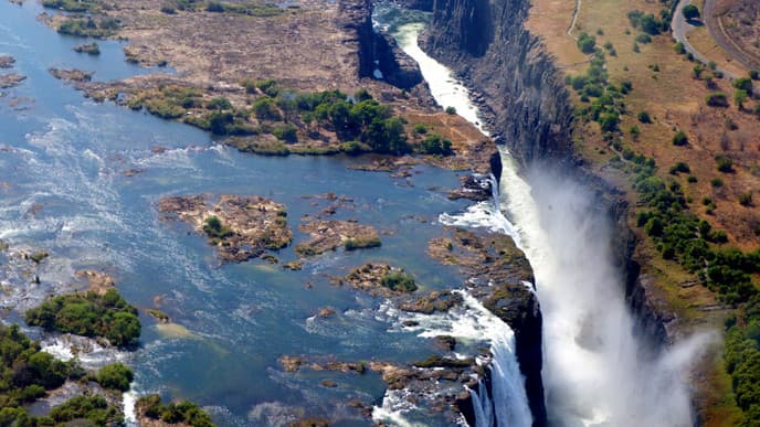 Mesmerizing Victoria Falls in Zimbabwe